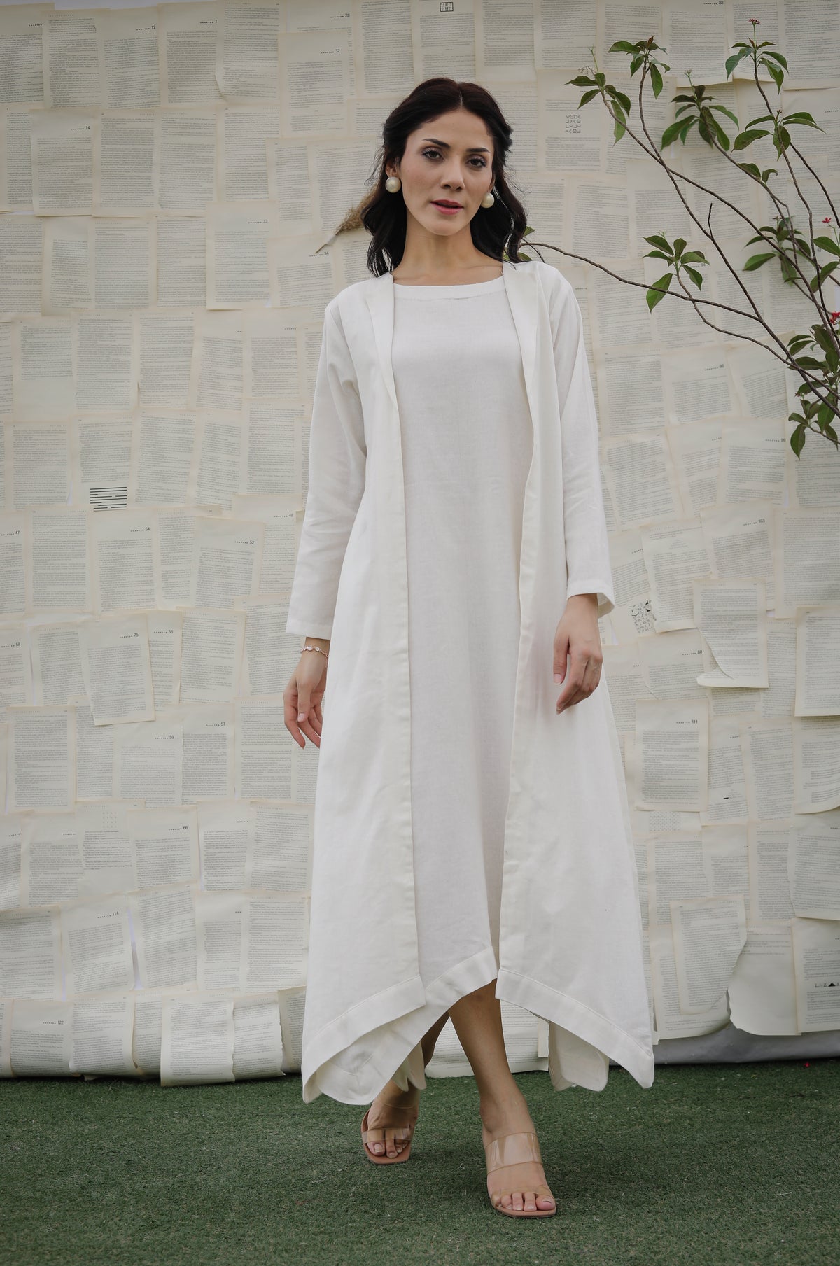 Ivory Grace Khadi Set