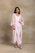 Blush Elegance Kota Doriya Ensemble