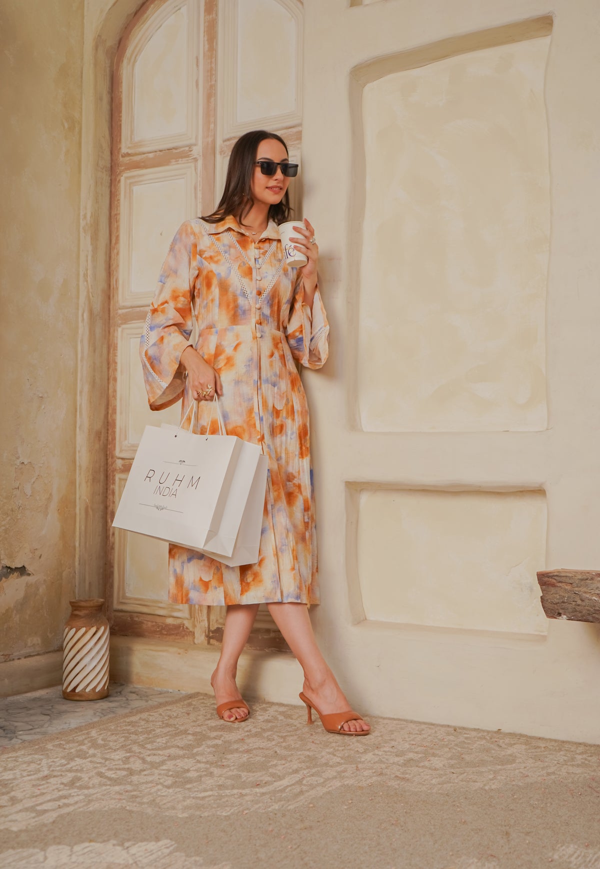 Sunset Hues Dress