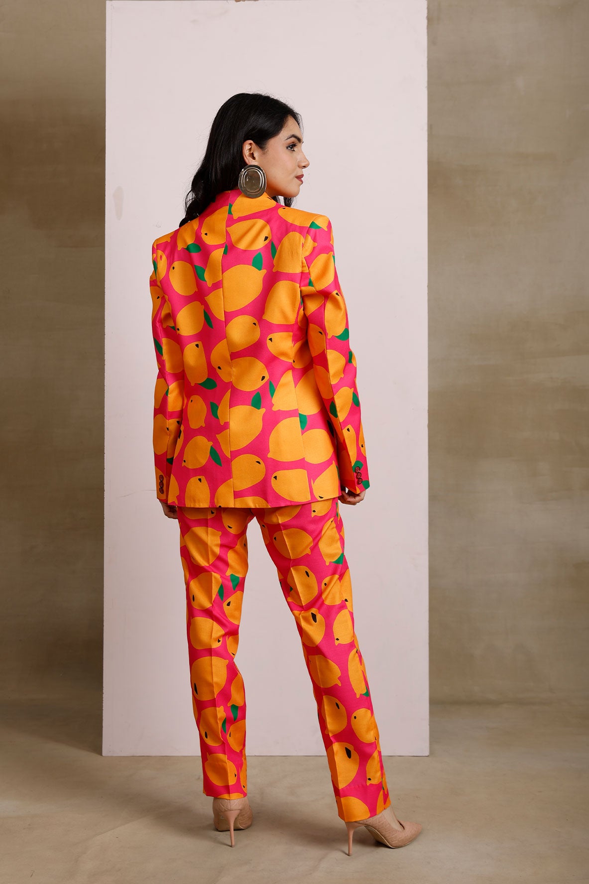 Dreamy Mango Three-Piece Suit Set