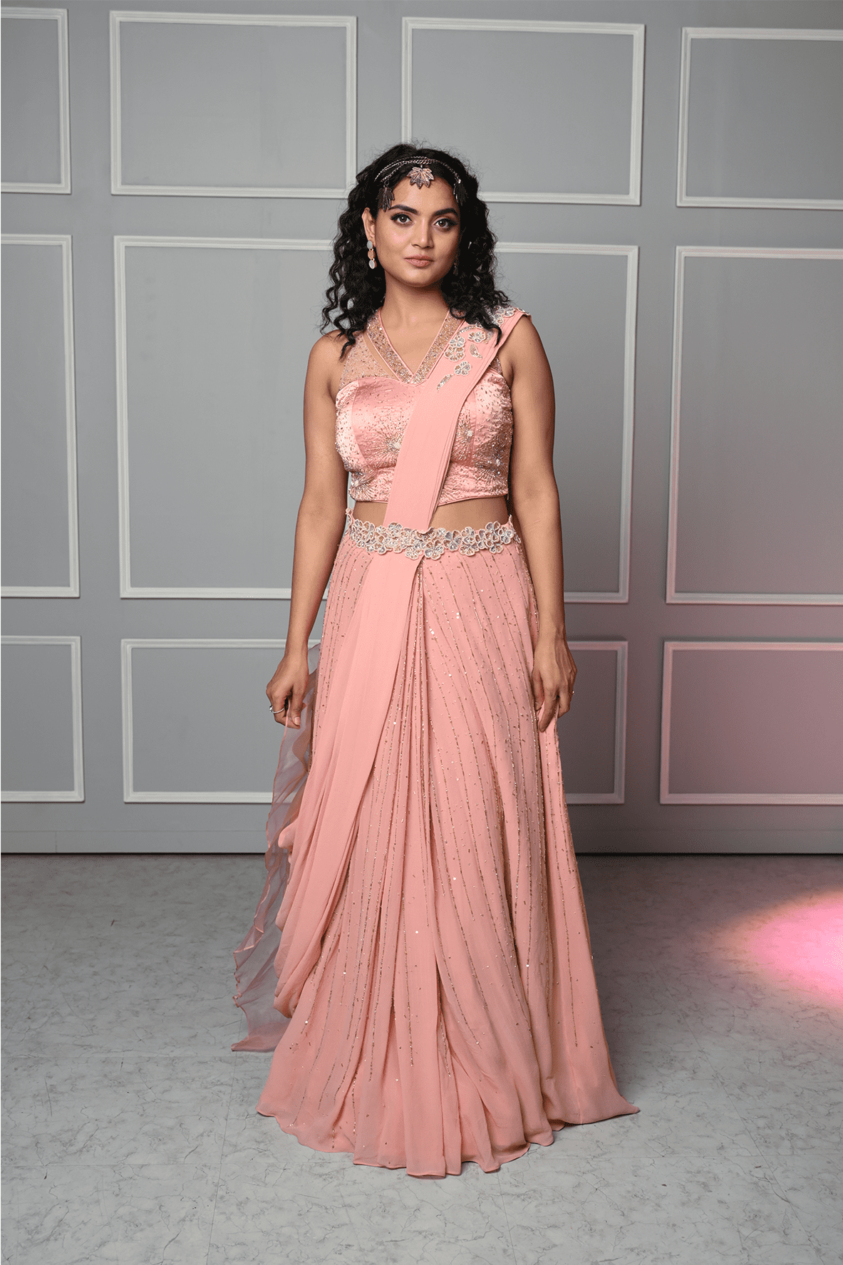 Buy elegant saree gown dresses online RUHM
